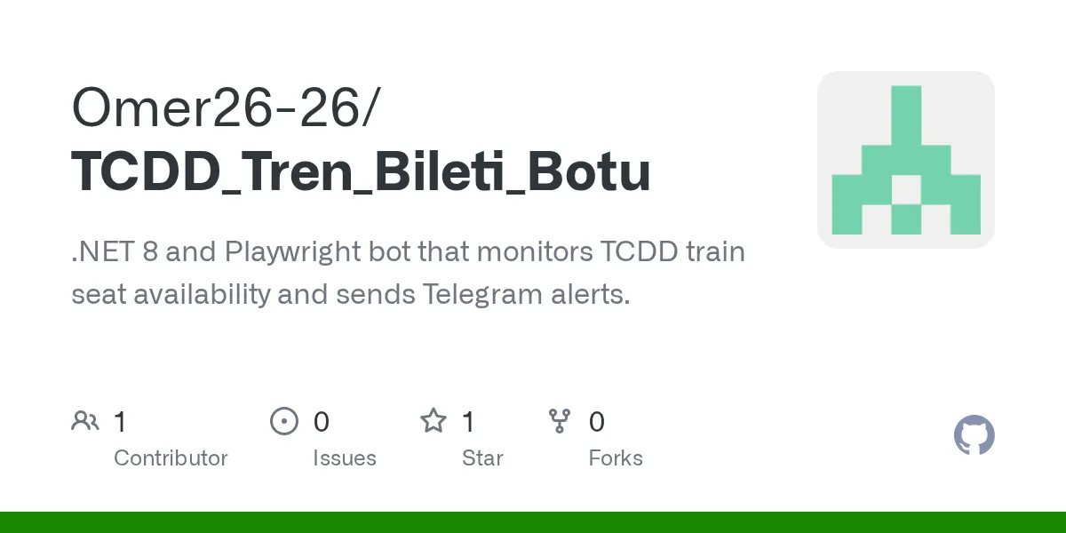 TCDD Train Ticket Bot